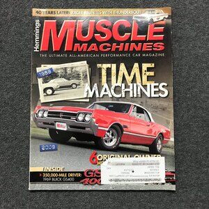 September 2009 Hemmings Muscle Machines Magazine Time Machines 6 Original-Owner